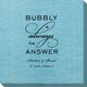 Bubbly is the Answer Bamboo Luxe Napkins Image 5 of 5